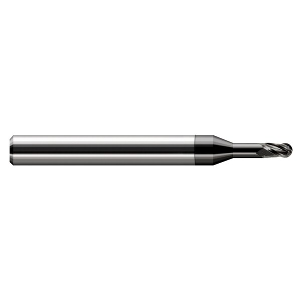 Harvey Tool Miniature End Mill - Ball - Long Reach, Stub Flute 844431-C4 - main